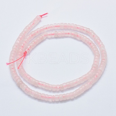 Natural Rose Quartz Beads Strands G-F631-A09-1