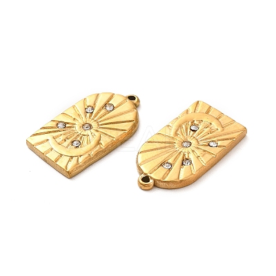 Ion Plating(IP) 304 Stainless Steel Pendants STAS-Q001-12G-1