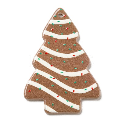 Christmas Themed Acrylic Pendants SACR-P023-A03-1