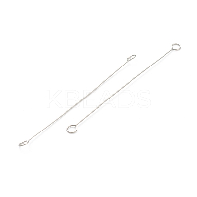 Non-Tarnish 316 Surgical Stainless Steel Eye Pins X-STAS-P277-A06-P-1