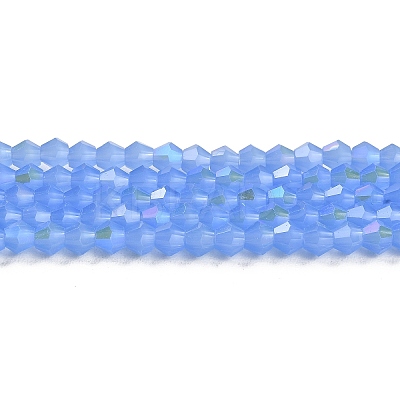 Imitation Jade Electroplate Glass Beads Strands LS-GLAA-F029-J4mm-D04-1