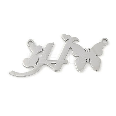 Non-Tarnish 304 Stainless Steel Pendants STAS-L279-002P-H-1