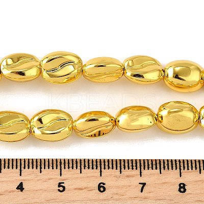 Electroplate Glass Beads Strands EGLA-V001-04E-1