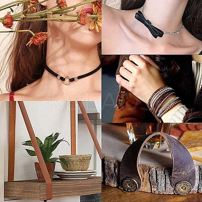 Flat Cowhide Leather Cord WL-GF0001-08D-01-1