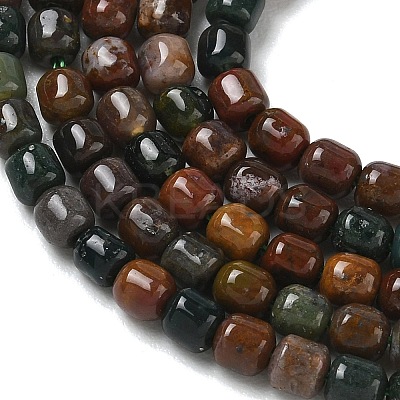 Natural Indian Agate Beads Strands X-GG-CBAC70A-A02-1