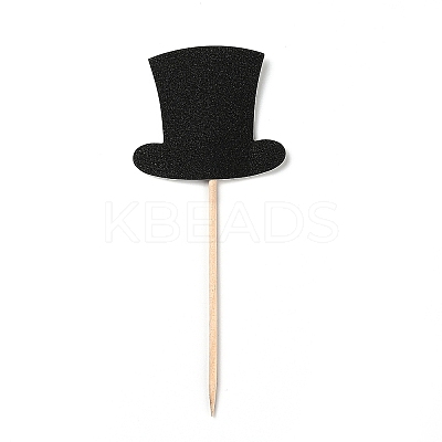 Paper Hat Cake Insert Card Decoration DIY-H108-05-1