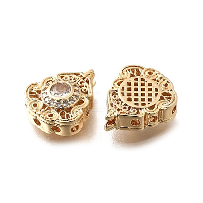 Brass Glass Beads KK-M318-40G-01-1