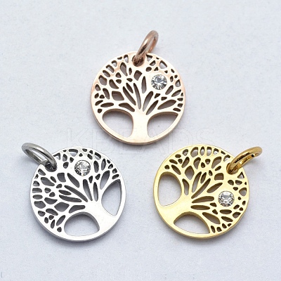 316 Surgical Stainless Steel Pendants STAS-K178-11-1