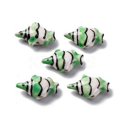 Handmade Porcelain Beads PORC-R002-02C-1