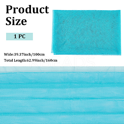 Polyester Mesh Fabric DIY-WH20009-40R-1