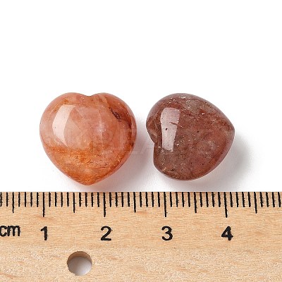 Natural Hematoid Quartz/Ferruginous Quartz Beads G-D307-E01-1