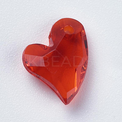 Transparent Acrylic Charms X-MACR-G055-11mm-03X-1