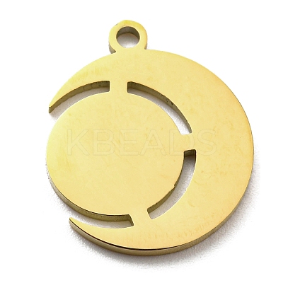 Ion Plating(IP) 316L Surgical Stainless Steel Pendants STAS-M317-12G-1