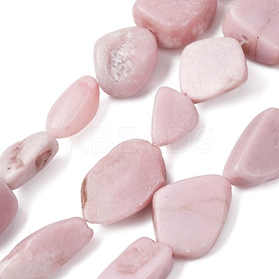 Natural Pink Opal Beads Strands G-D098-C04-1