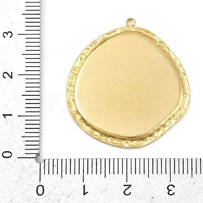 Printed 304 Stainless Steel Pendants STAS-P419-15G-02-1