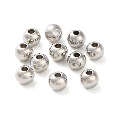 Rack Plating Brass Spacer Beads KKB-I709-03E-P-1