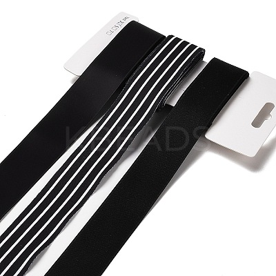 9 Yards 3 Styles Polyester Ribbon SRIB-A014-G15-1