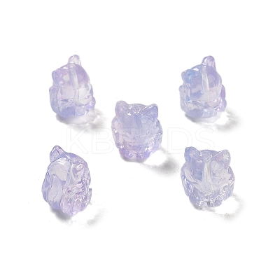 Transparent Glass Beads GLAA-D025-06J-1