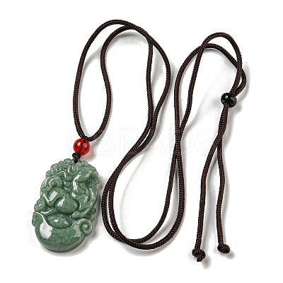 Natural Jadeite Pendant Necklaces LS-G-H306-05-07-1
