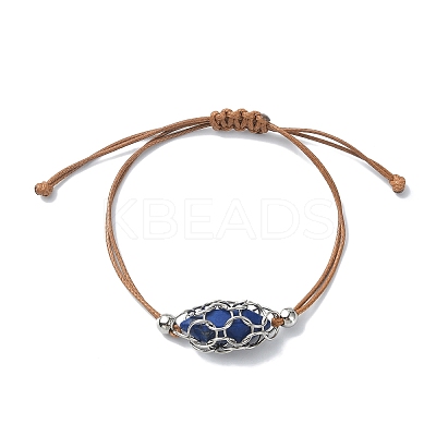 304 Stainless Steel Macrame Pouch Bracelet Making for Stone Holder AJEW-JB01193-1