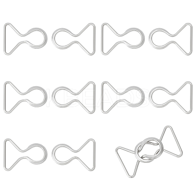 6 Pairs Zinc Alloy Clasps FIND-BC0004-66P-1