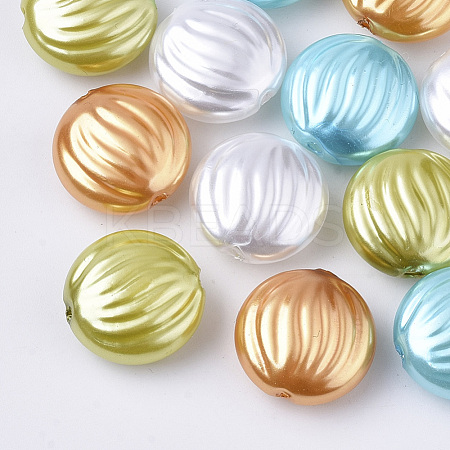 ABS Plastic Imitation Pearl Beads X-KY-T013-022-1