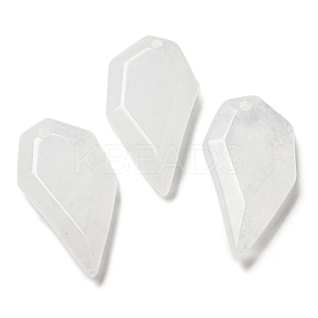 Natural Quartz Crystal Pendants G-G052-A06-1