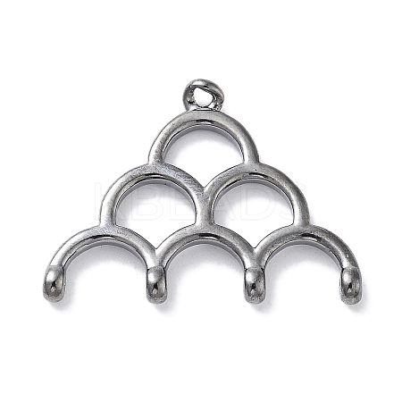 Brass Pendants KK-C077-08B-1