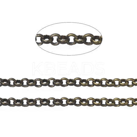 Brass Rolo Chains CHC-S008-002F-AB-1