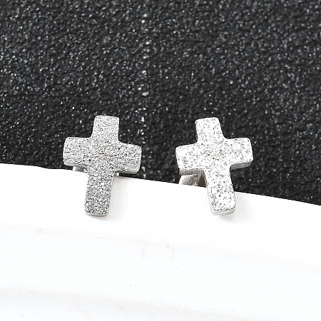 304 Stainless Steel Stud Earrings EJEW-H161-01P-G-1