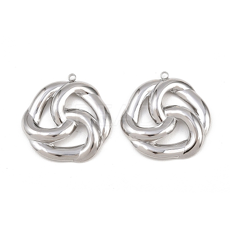 304 Stainless Steel Pendants LS-STAS-I363-10P-1