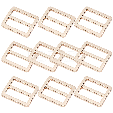 10Pcs Alloy Rectangle Buckles FIND-CY0001-97KCG-1