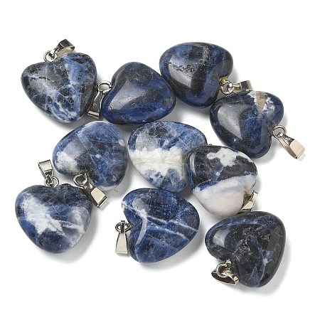 Natural Sodalite Pendants G-K385-03P-03-1