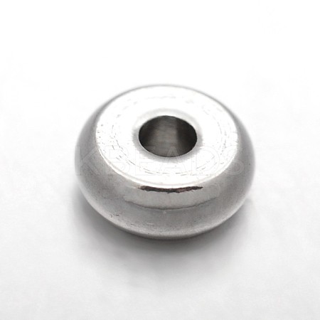 Tarnish Resistant Rondelle 303 Stainless Steel Spacer Beads LS-X-STAS-N072-05-1
