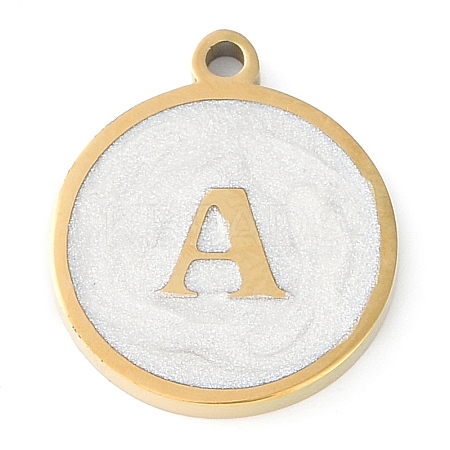 Ion Plating(IP) 201 Stainless Steel Pendants STAS-K288-02G-A-1