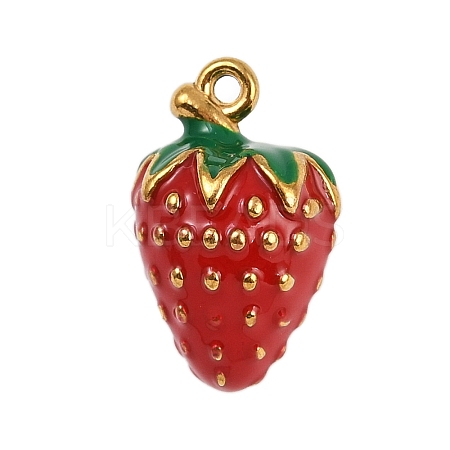 304 Stainless Steel Enamel Pendants LS-STAS-P402-02A-01-1