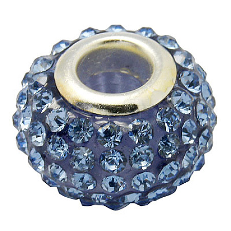 Resin Rhinestone Beads LS-CPDL-H001-10x7mm-1-1