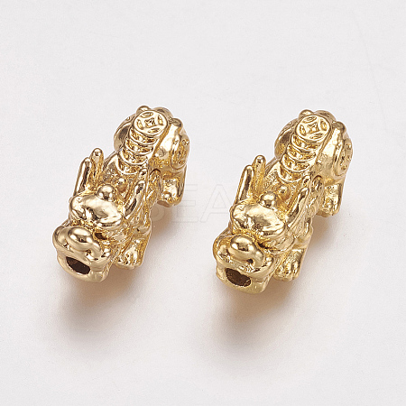 Real 24K Gold Plated Alloy Beads LS-X-PALLOY-L205-06A-1