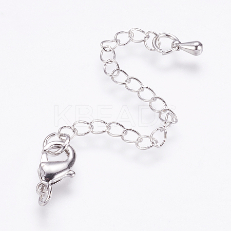 Long-Lasting Plated Brass Chain Extender LS-X-KK-F711-09P-1