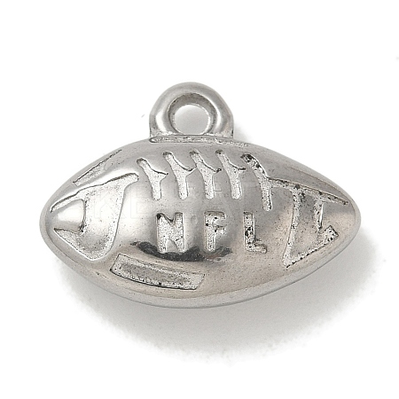 Anti-Tarnish 304 Stainless Steel Pendants STAS-Q334-09P-1