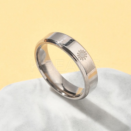 201 Stainless Steel Finger Rings for Men RJEW-Z092-01P-01-1