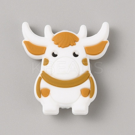 Cattle Food Grade Eco-Friendly Silicone Beads LS-SIL-SZC0007-01D-1