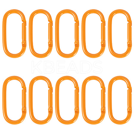 10Pcs Alloy Spring Gate Rings FIND-TA0009-25C-1