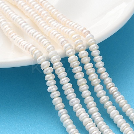Natural Cultured Freshwater Pearl Beads Strands PEAR-I007-02D-01-1
