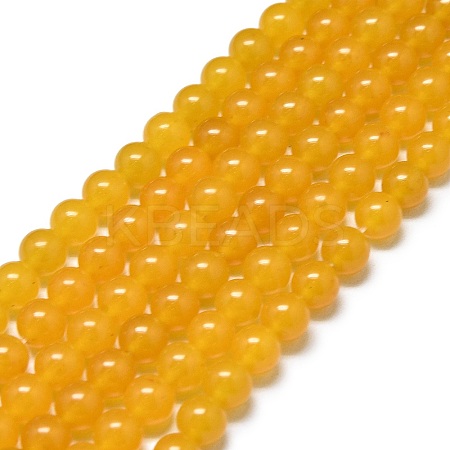 Natural Malaysia Jade Beads Strands G-L645-C01-4mm-23-1