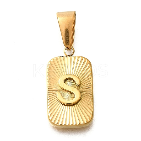 304 Stainless Steel Pendants STAS-S161-01S-G-1