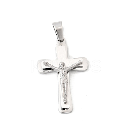 304 Stainless Steel Pendants STAS-G378-08P-1