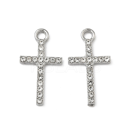Alloy Rhinestone Pendants PALLOY-P317-06P-1