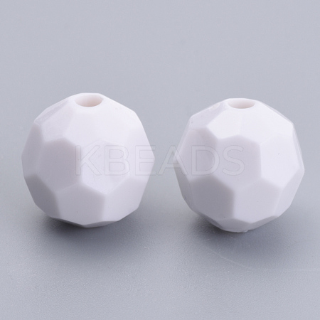 Opaque Acrylic Beads SACR-S300-05J-01-1