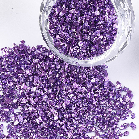 Plated Glass Seed Beads MRMJ-S034-04G-1
